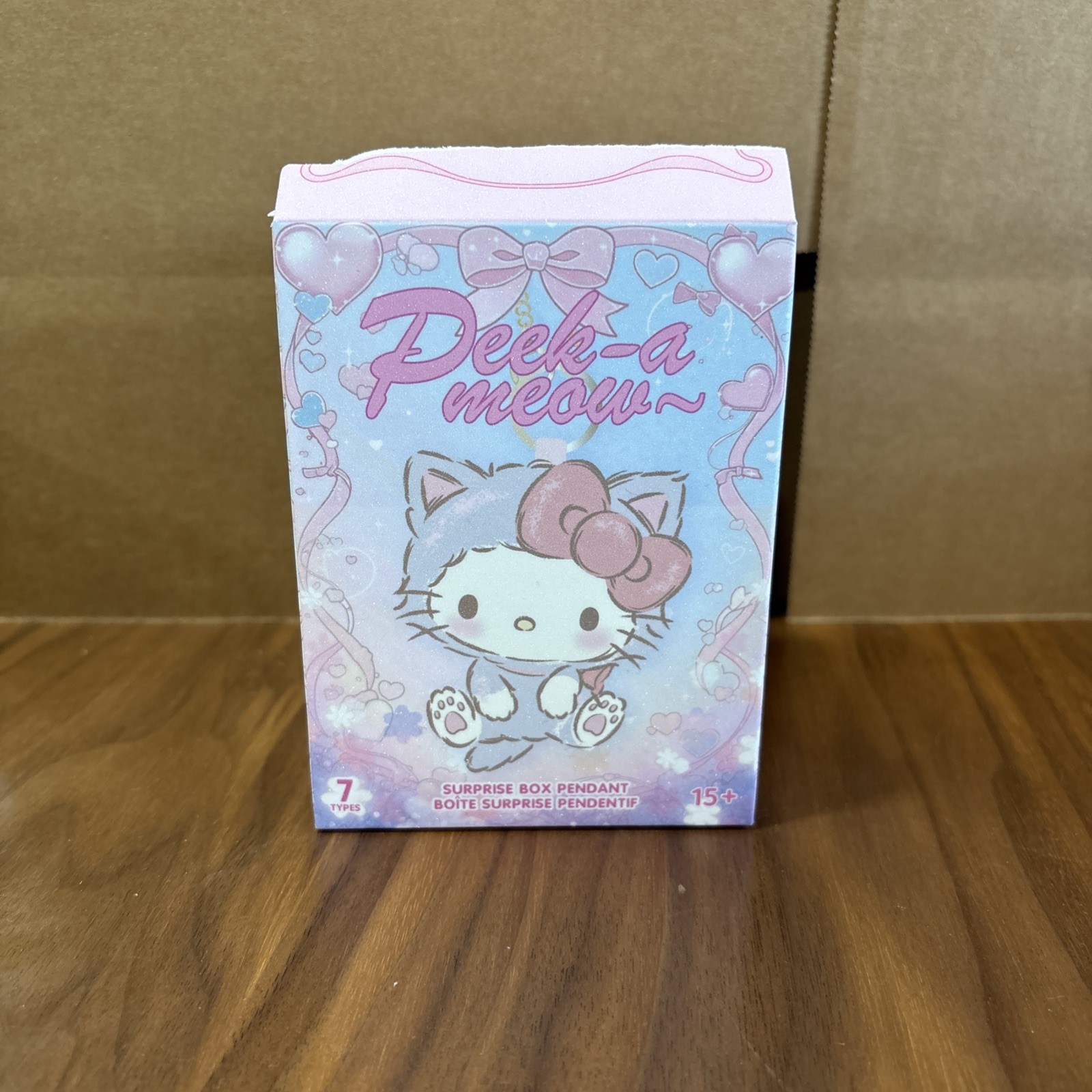 New Miniso Peek A Meow Blind Box Plush Pendant - My Melody