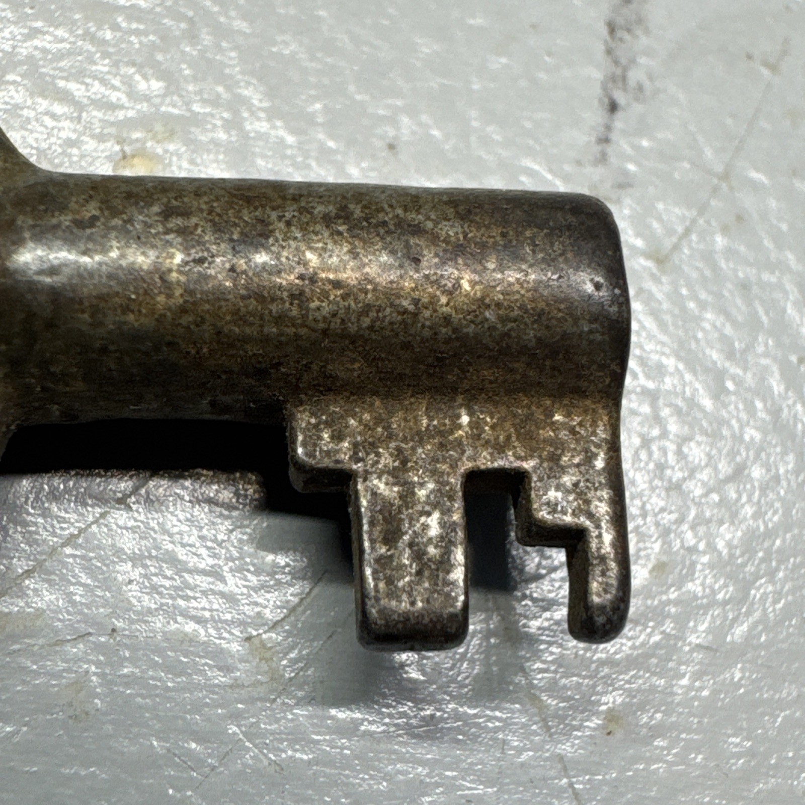 Antique Hollow Barrel Skeleton Key 1.25”