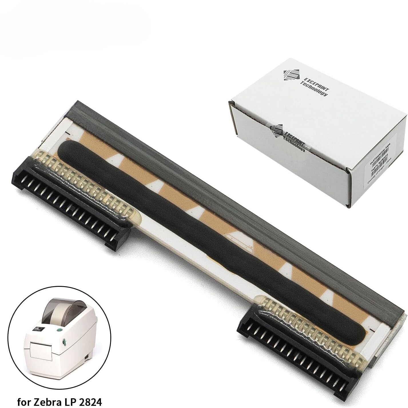 Printhead for Zebra LP2824 TLP2824 Thermal Label Printer 203dpi G105910-102