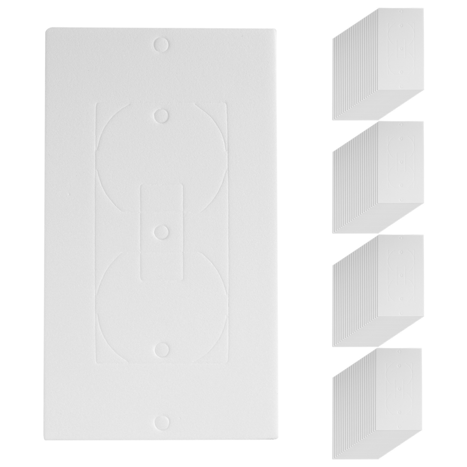 Outlet Insulators Draft Sealers, 100Pcs Electrical Outlet Insulation Pads,9476