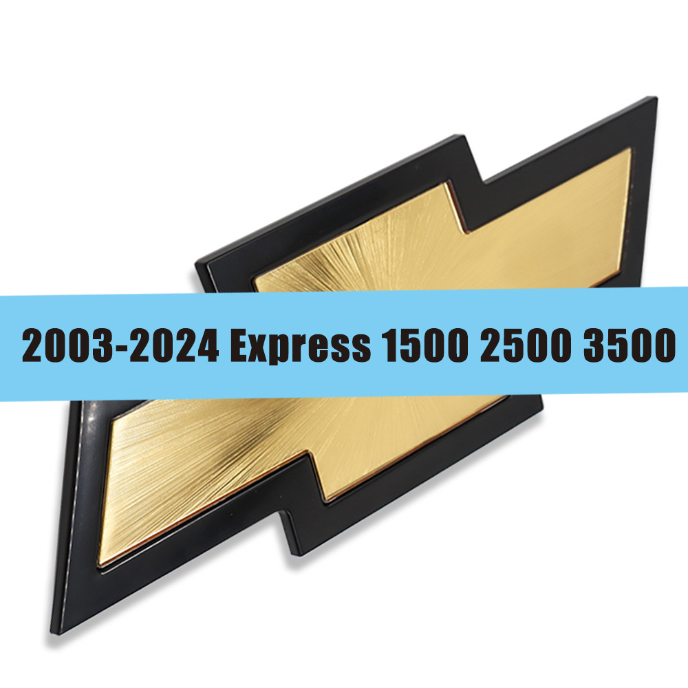 2003-2024 For Express 1500 2500 3500 Front Grille Gold Emblem Badge 25727580
