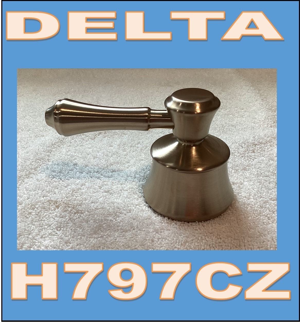 Delta Champagne Bronze Shower Handle – Replacement Part-H797CZ