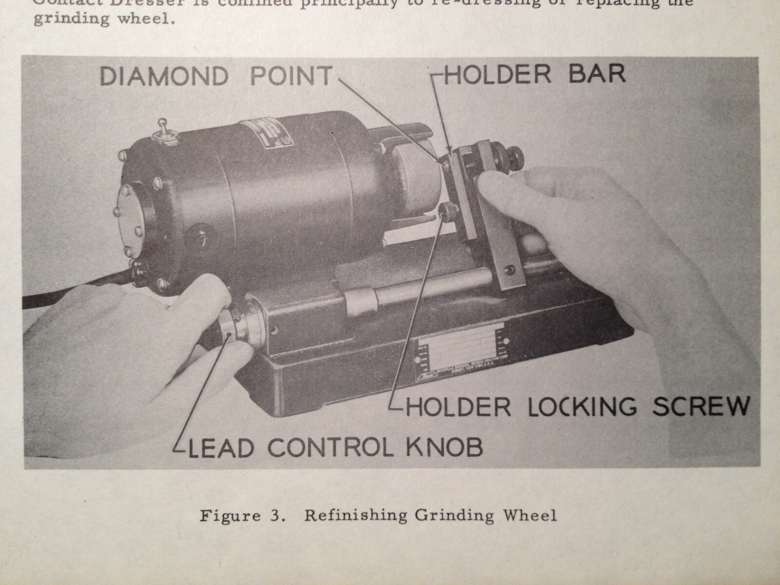 Bendix 11-6711 Contact Dresser Operating Instructions Booklet