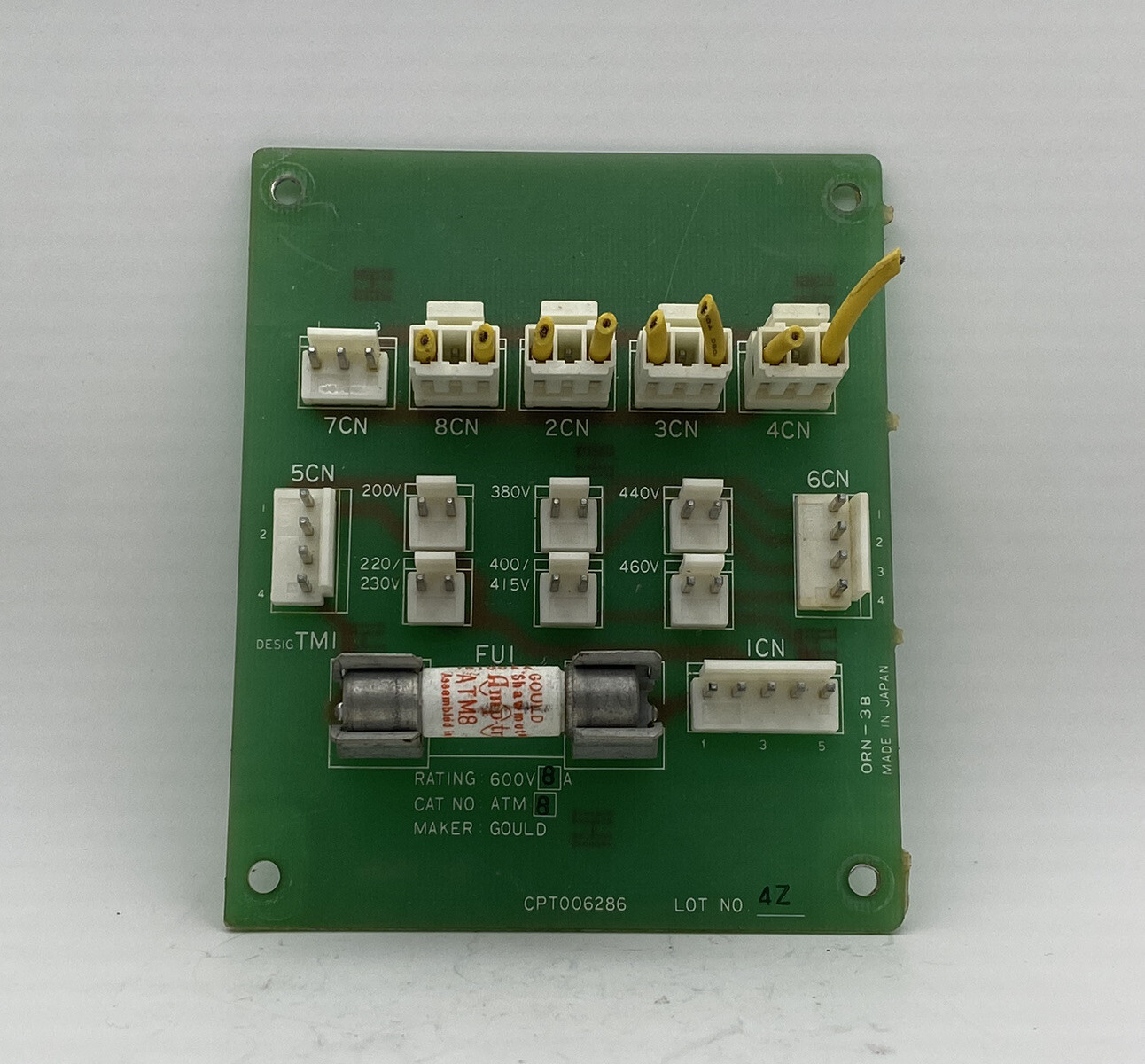 Tokyo Electron ORN-3B PC Board Used