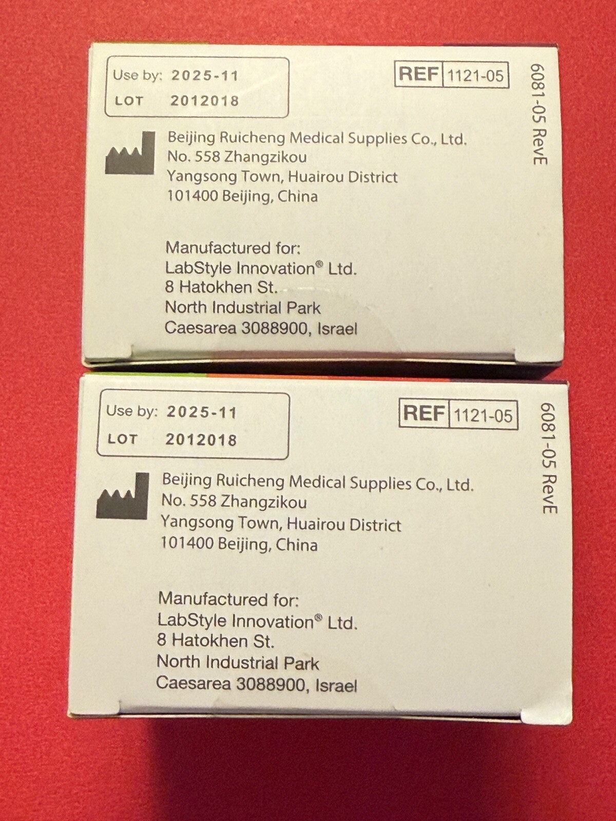 Dario 200 Sterile Lancets (2 boxes of 100) Exp 2025-11 for Blood Glucose Monitor