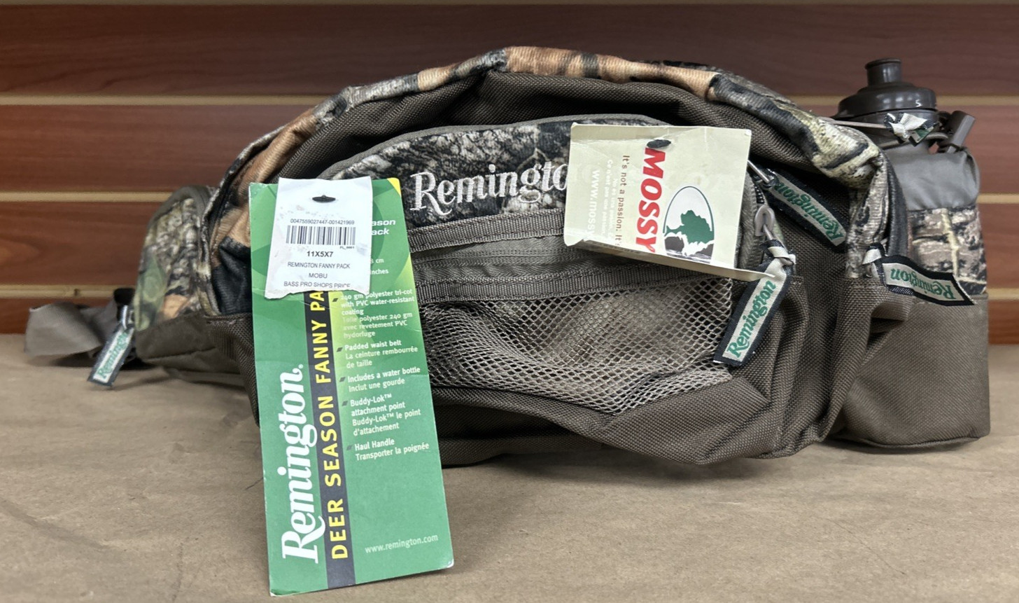 Remington Fanny Pack Deer Season Hunting Bag w/ Bottle Mossy Oak Break-Up R9327
