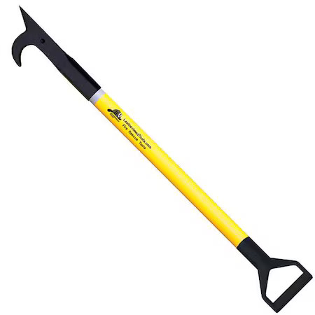 Leatherhead Tools Ply-3Ah-D American Hook, 3 Ft. Pro-Lite Pole, Hiviz Yellow,