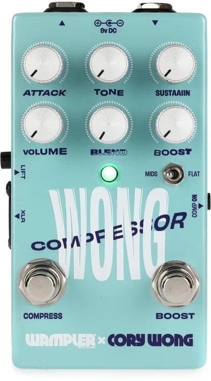 Wampler Cory Wong Compressor and Boost Pedal