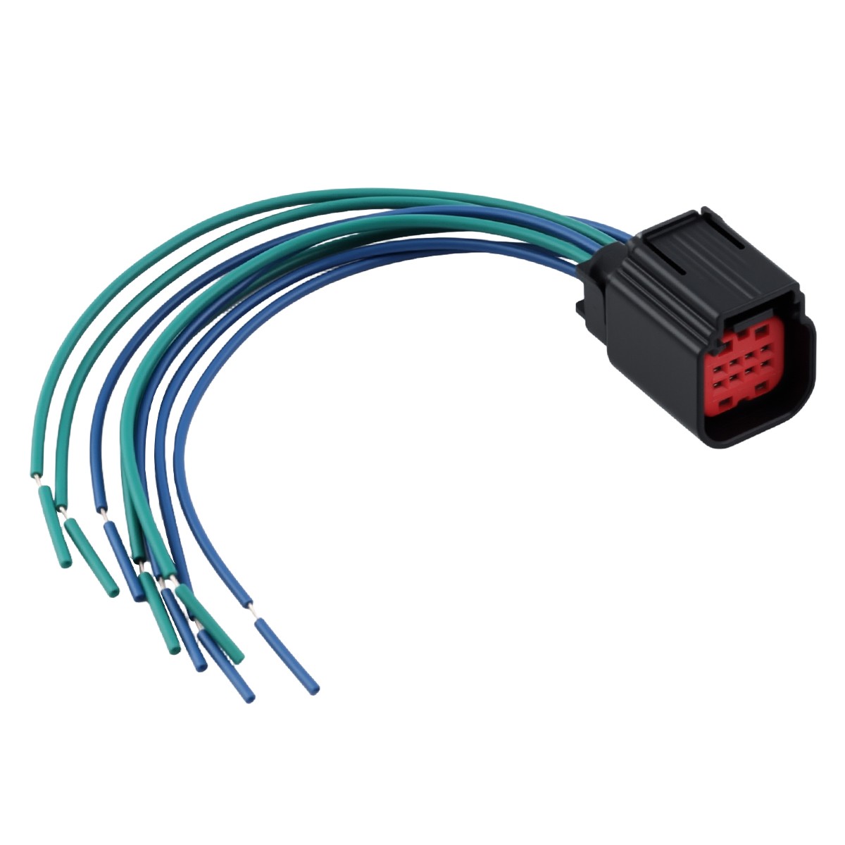8-Way Front Radar/Sonar Sensor Connector Pigtail For 21-22 Ford Mustang Mach-E
