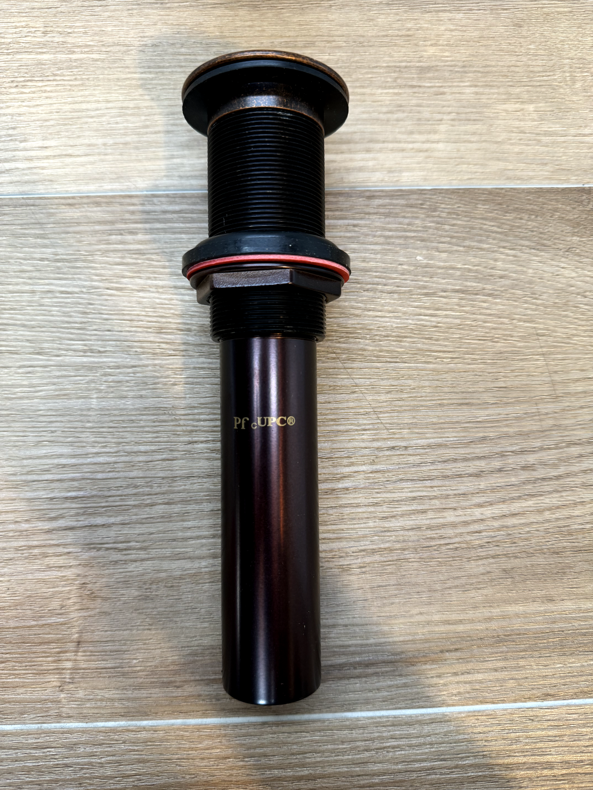 Pfister 972-103U General Drain Assembly - Less Overflow, Rustic Bronze