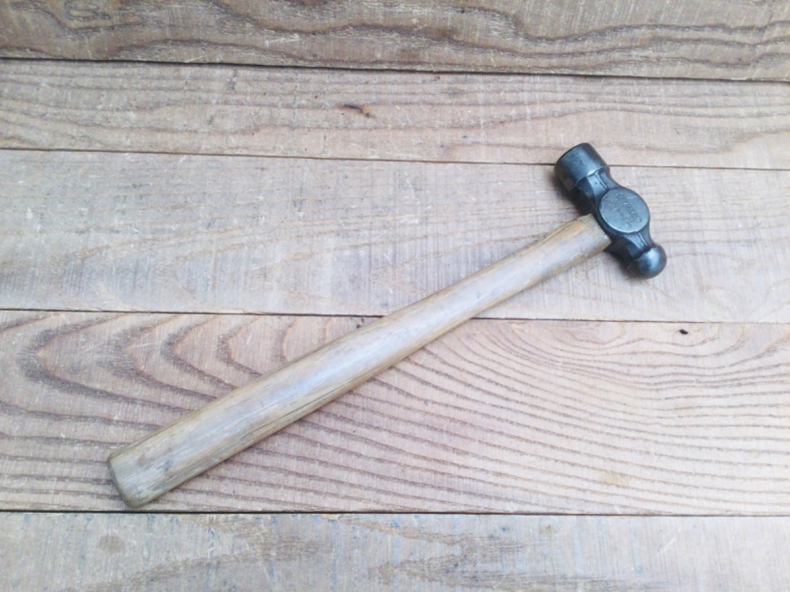 Vintage Stanley 308 Engineers 1/2lb Ball Pein Hammer
