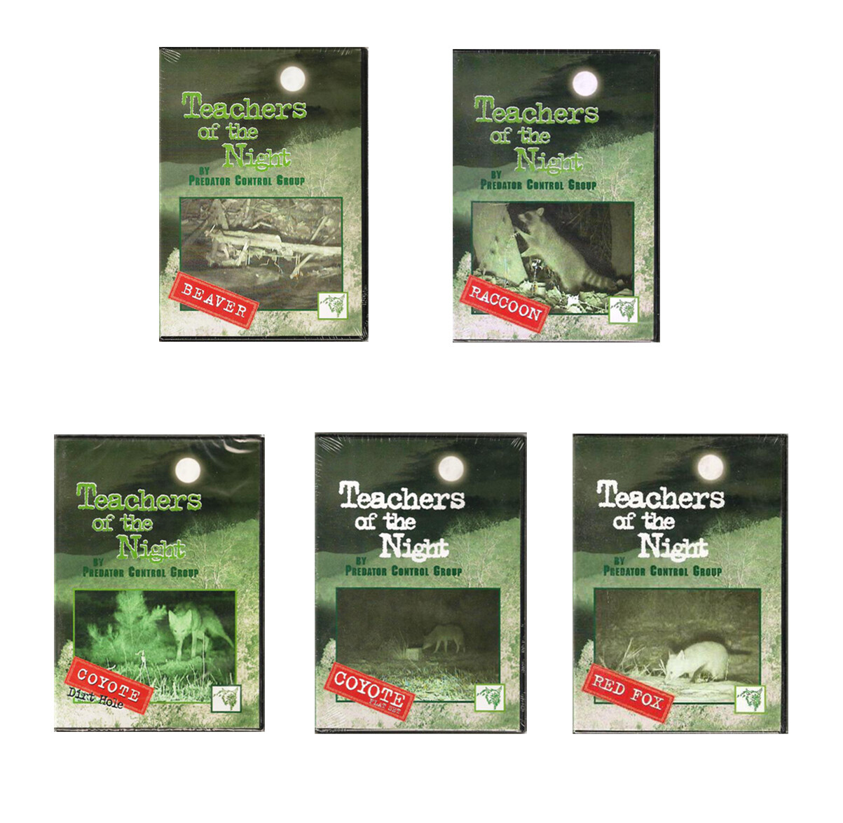 Predator Control Group Teachers of the Night DVD - Coyote - Fox - Coon - Beaver
