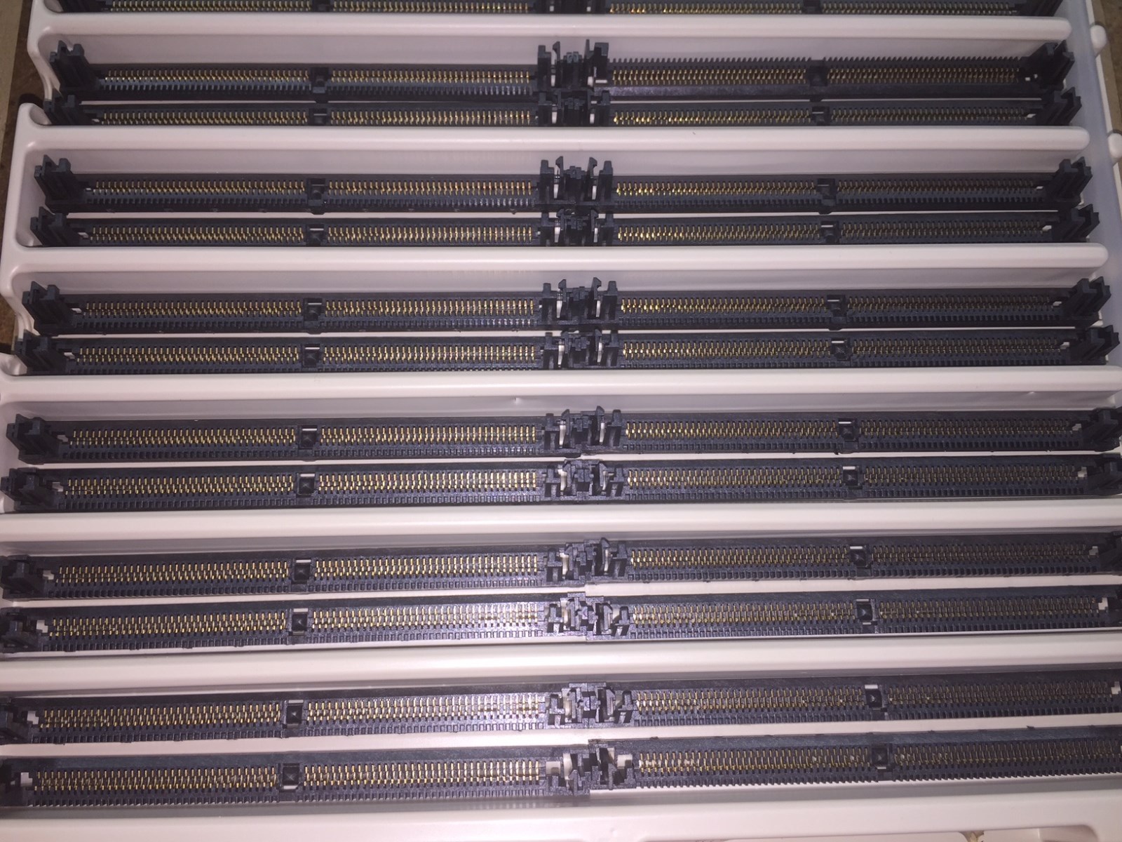 (10 PIECE LOT) 15-82-0741 Conn SIMM Socket 72 POS 2.54mm Solder ST Thru-Hole