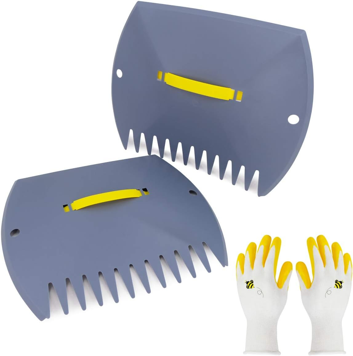 Leaf Scoops and Claws, Lightweight Leaf Grabber Claws, Yard Scoops for Leaves, G