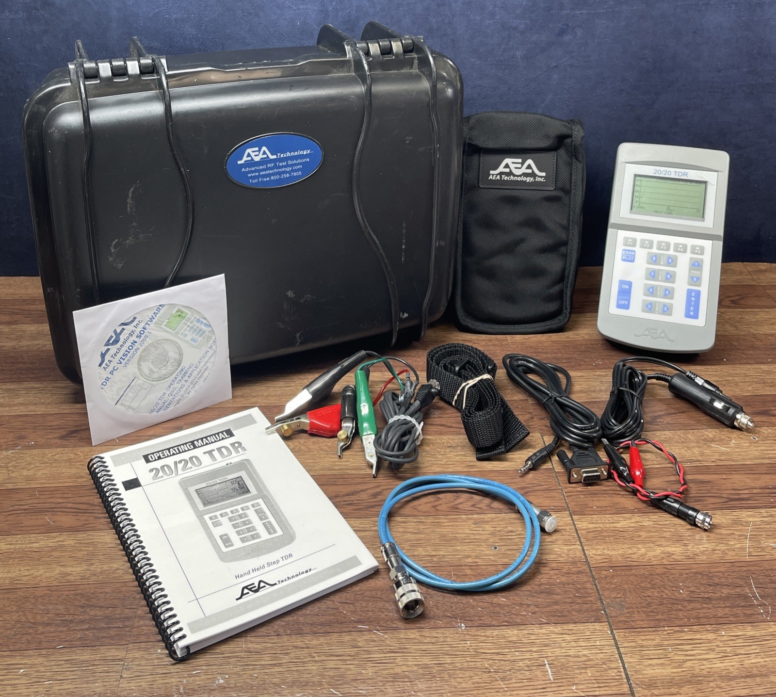 AEA Technology 20/20F TDR Cable Fault Locator Time Domain Reflectometer