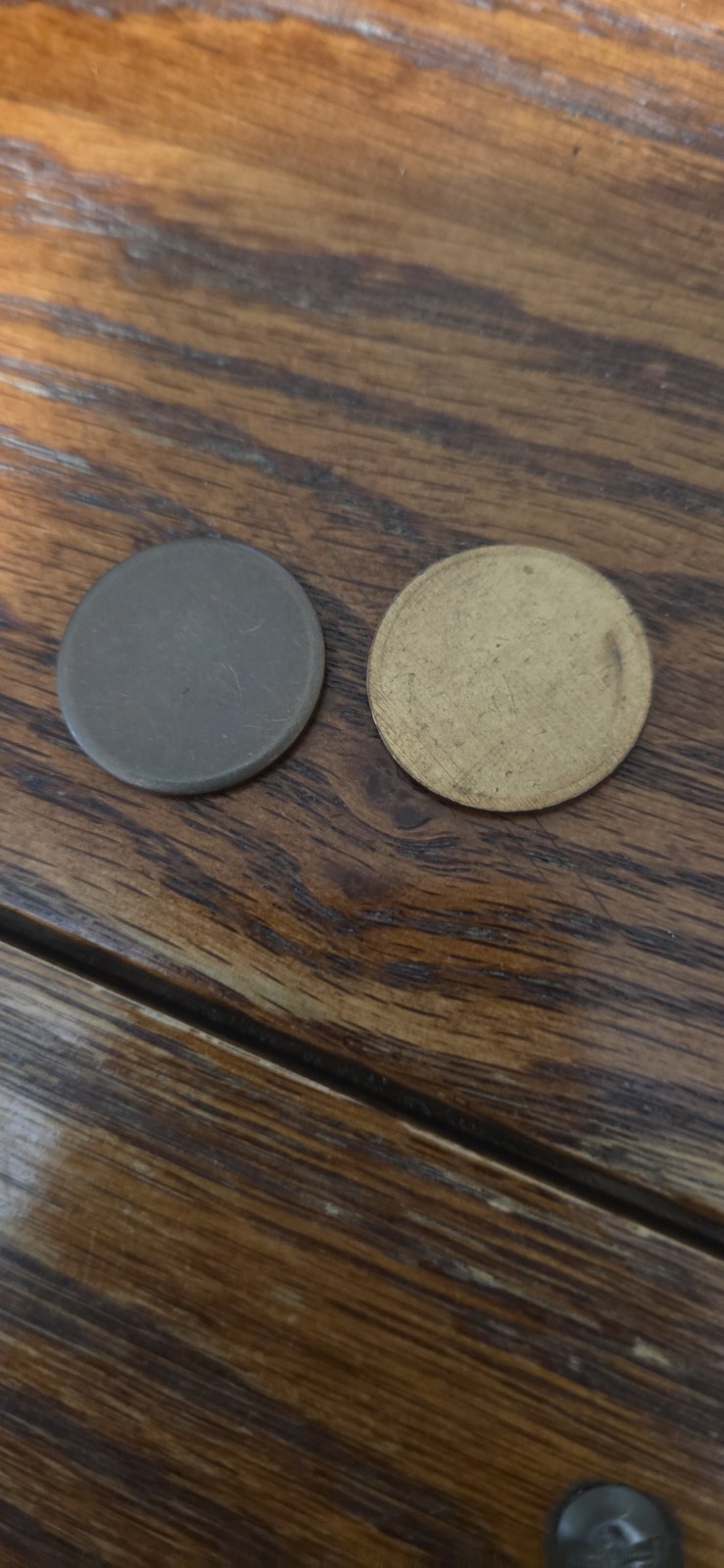 Blank" Quarter Size" Copper(5) Planchett