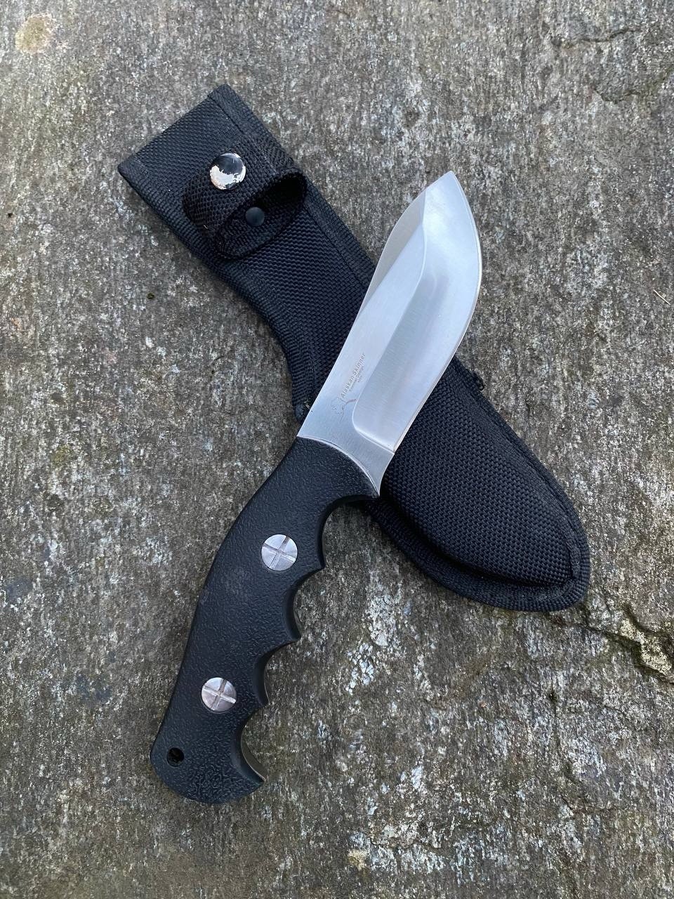 Timberline Alaskan Bush Guide Skinner Kommer Design Hunting Knife Custom Spine