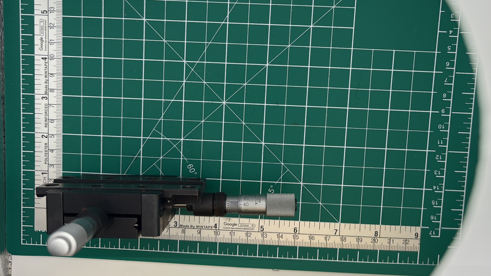 Newport 460-XY XY 2 Axis Linear Stage Micrometer
