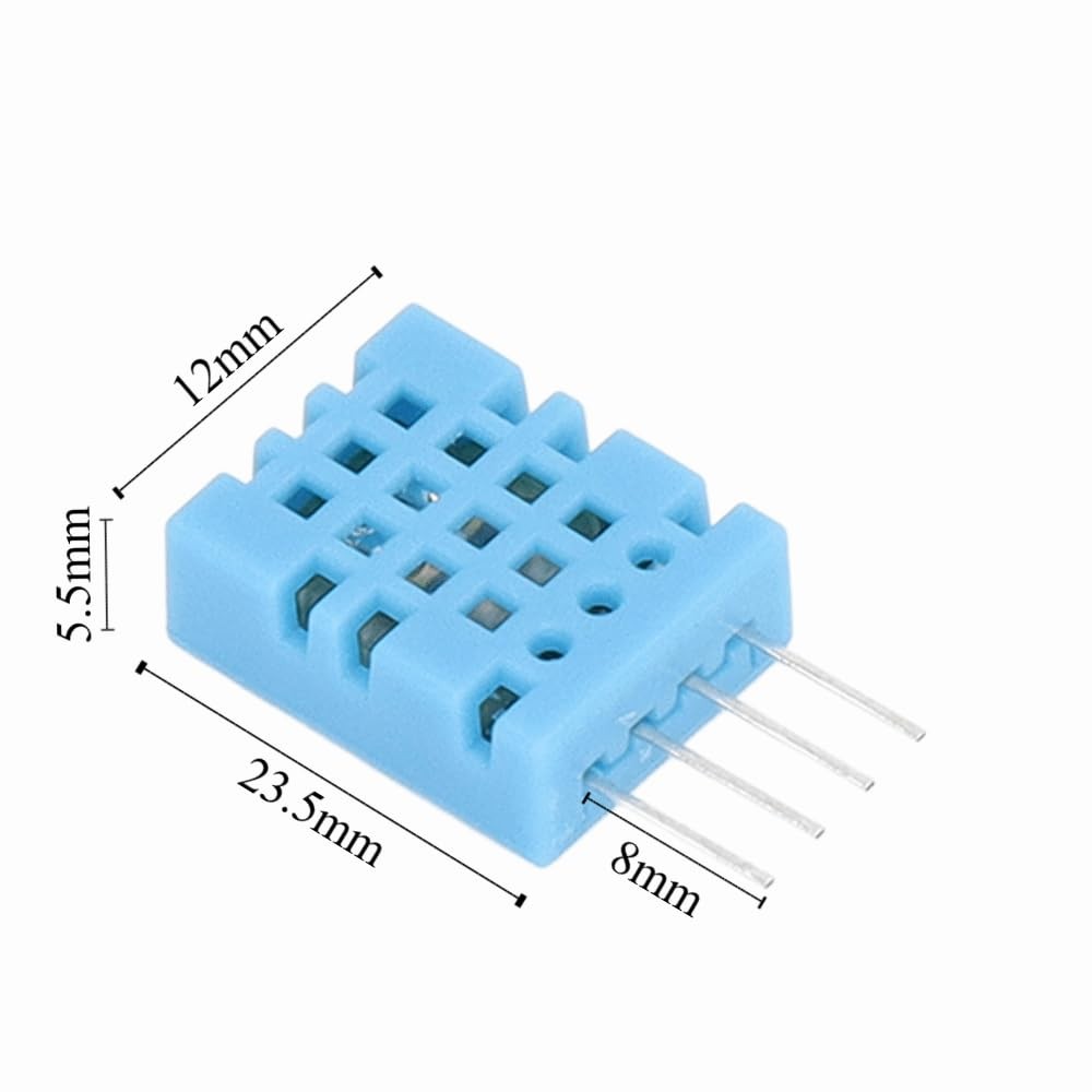 5Pcs Digital Temperature Humidity Sensor Module – High Sensitivity DHT11 for ...