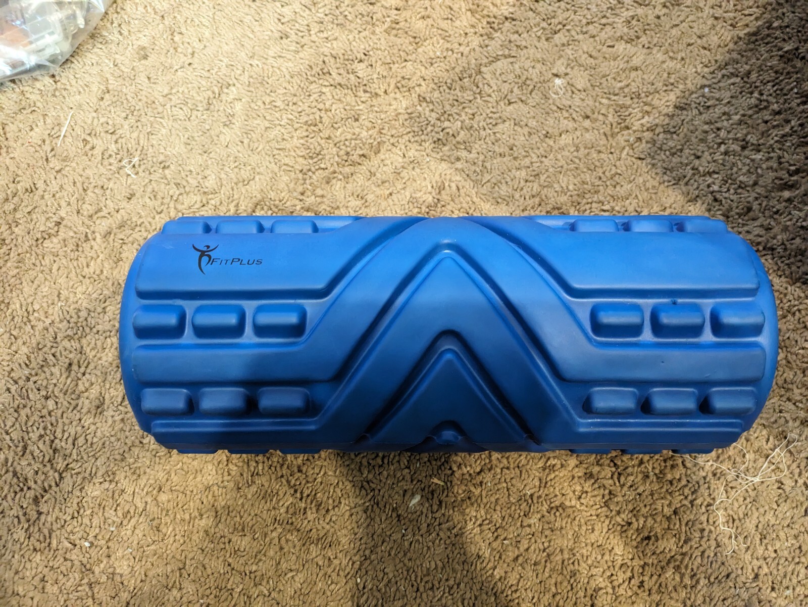 fit plus Five Inch Diameter 12 Inch Long Massage Foam Roller