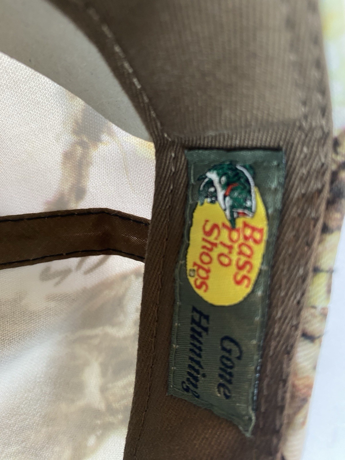 Bass Pro Shops Gone Hunting Camouflage Adjustable Cotton Ball Cap