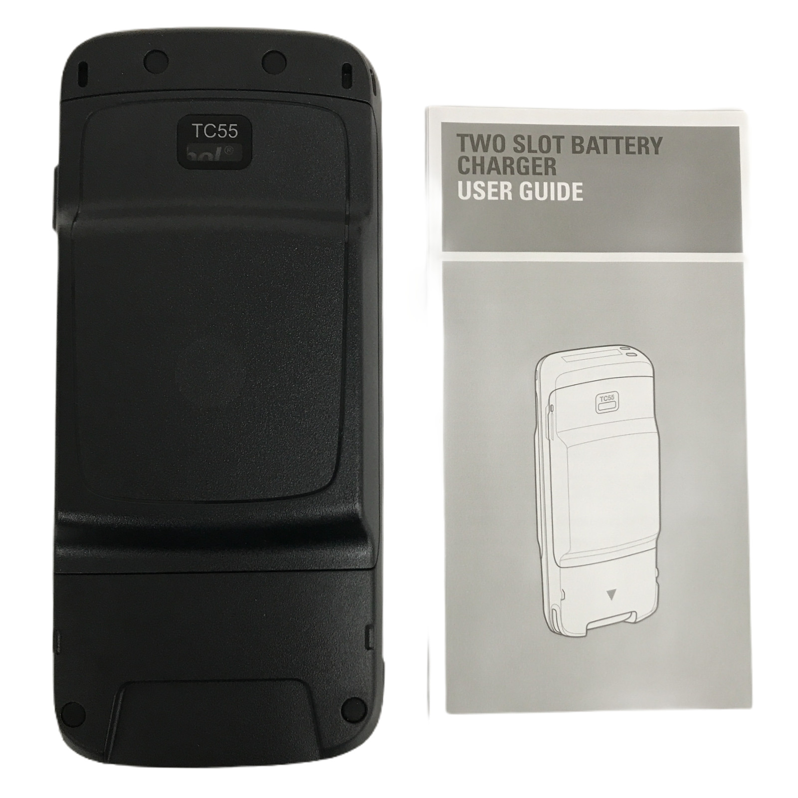 Zebra Motorola TC55 Dual Spare Battery Charger P/N SAC-TC55-2BTYC1