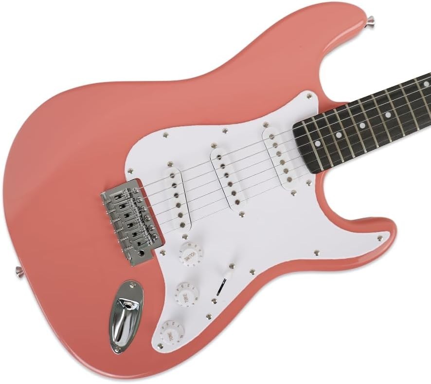 39 Inch Electric Guitar Kit Set Beginner Starter Combo Package Bundle 20W Amp...