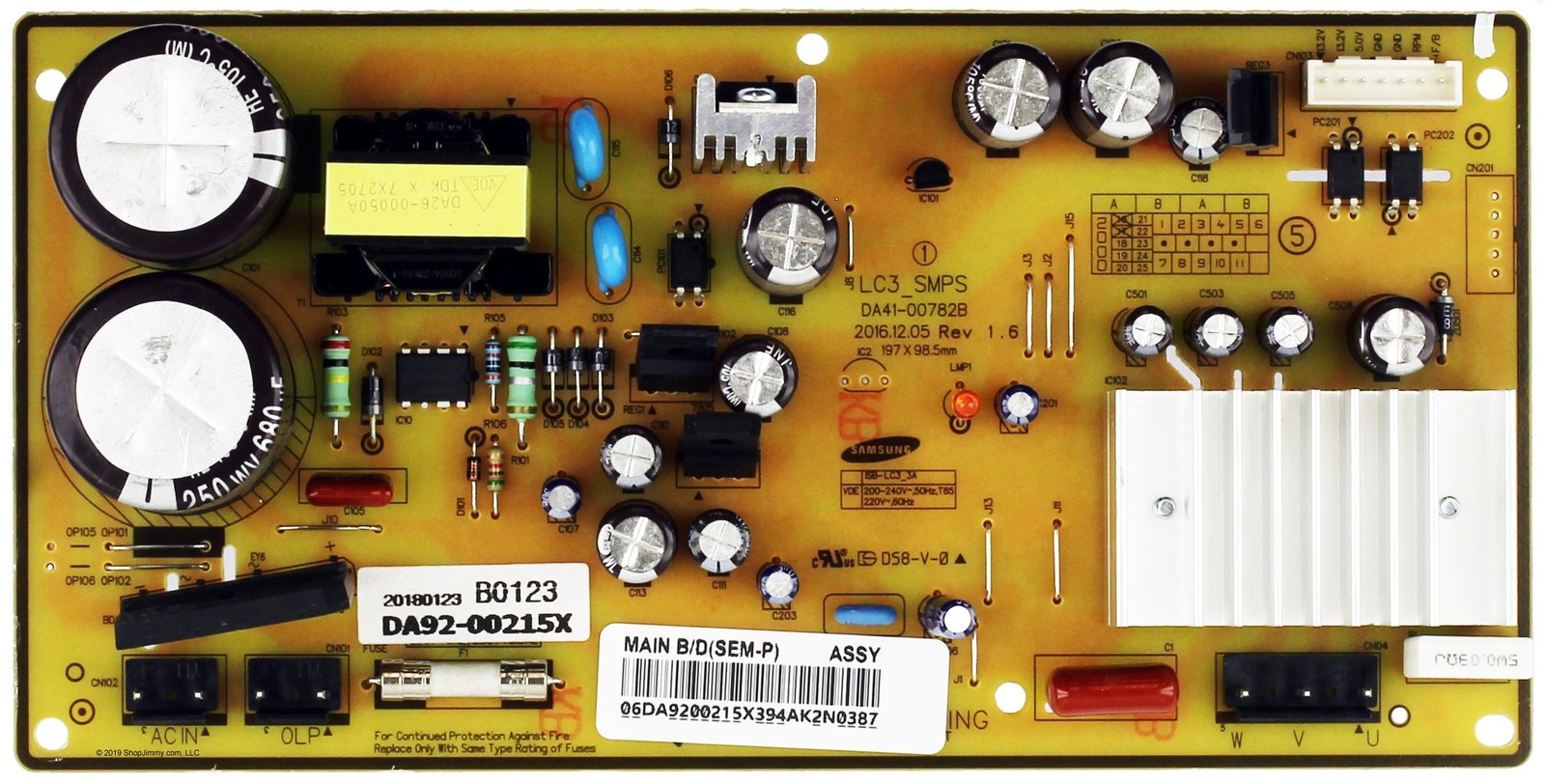 Samsung Refrigerator DA92-00768D Power Inverter