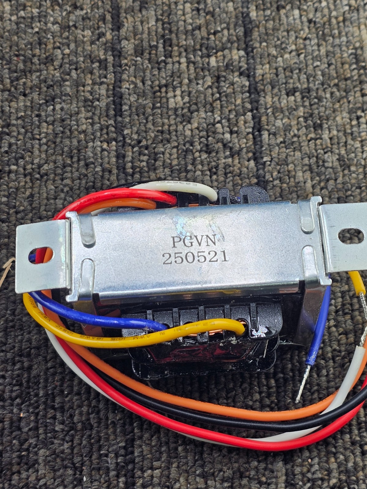 DAYTON 4VZE4H: CLASS 2 TRANSFORMER 40VA, OPEN, FOOT MOUNT