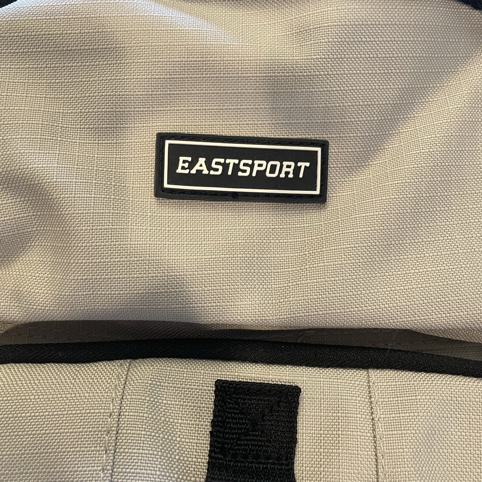 Eastsport Unisex Emerson Backpack Gray Double Zip Inner Pockets