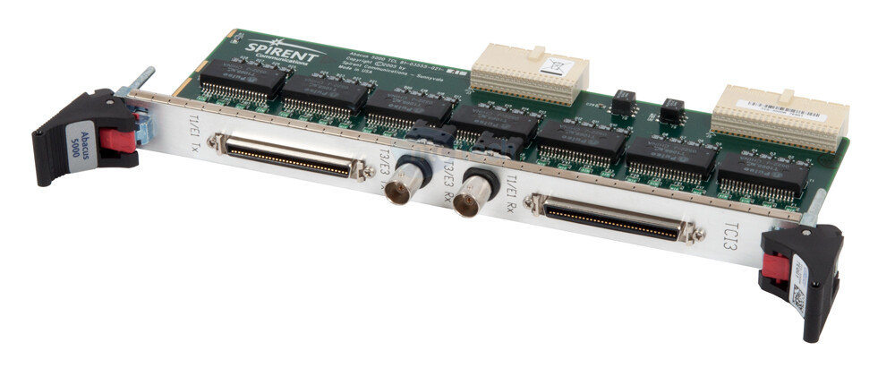 Spirent Abacus 5000 TCG-3000R TCI3 Rear Card for TCG3