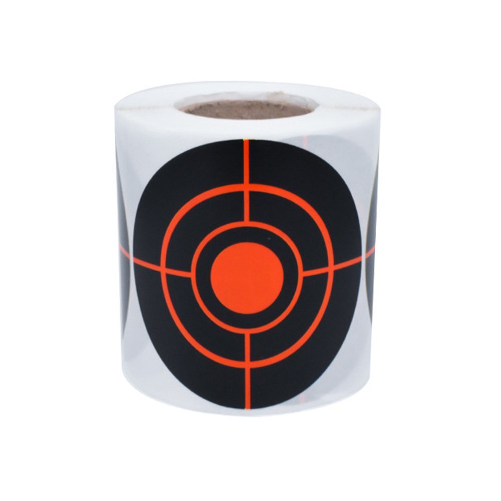 300Pcs Shooting Targets Splatter Reactive Stickers 3" Self Adhesive Shoot Target