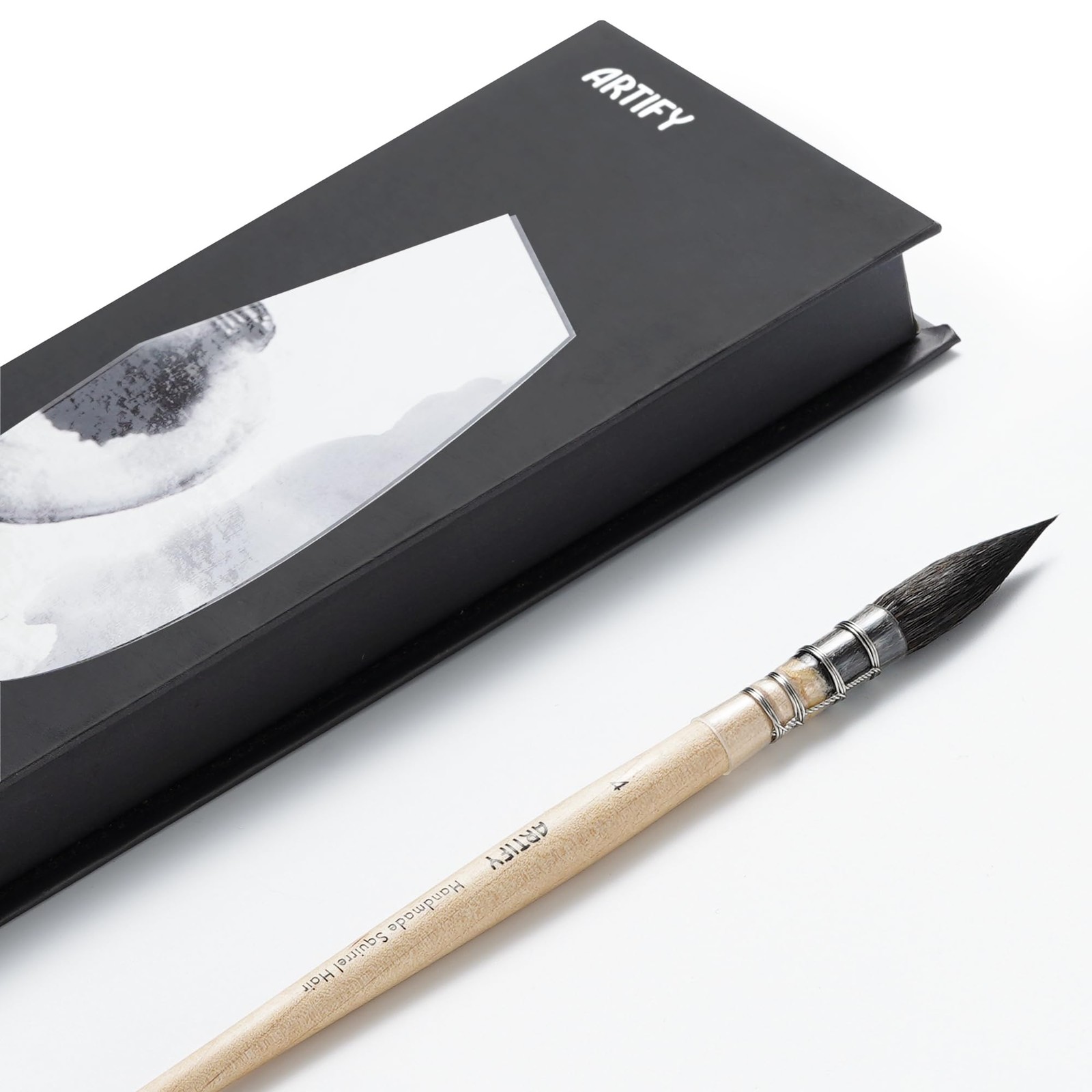 ARTIFY Professional Natural Squirrel Hair Quill Watercolour Brushes | Mop Rou...