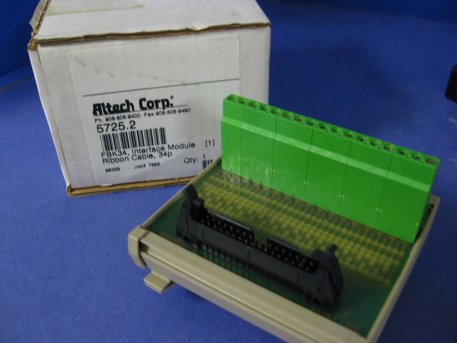 Altech 5725.2  FBK34  Interface Module Ribbon Cable, NEW