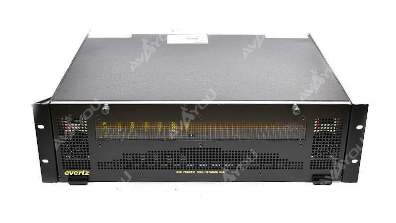 Evertz 7800FR 7800FC & 6x 7800IDA2Q-3G 3G/HD/SD/ASI Dual Video DA 2x4 or 1x8 3RU