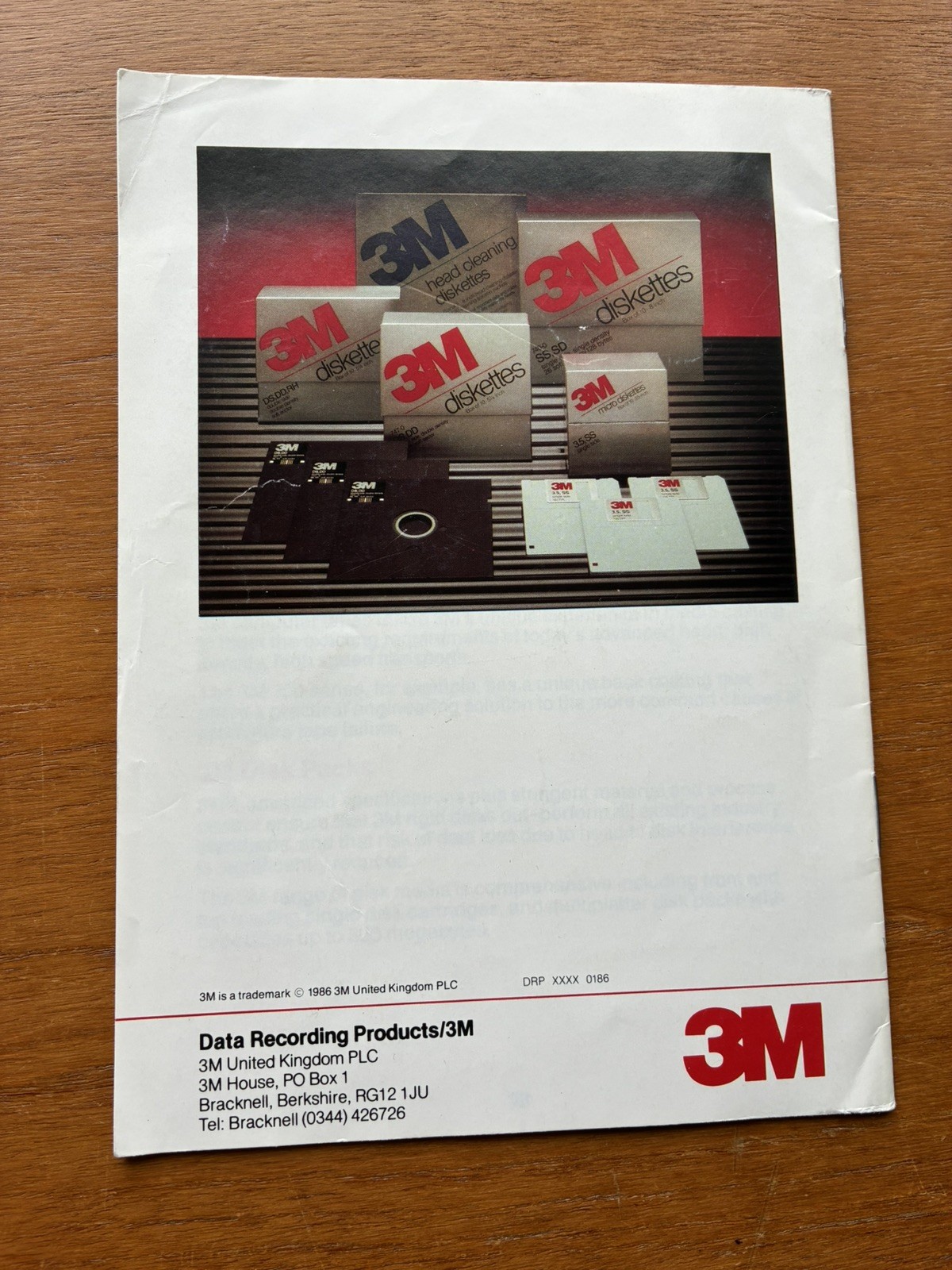 The Diskette Guide - Sales leaflet for 3M Diskettes circa 1980s