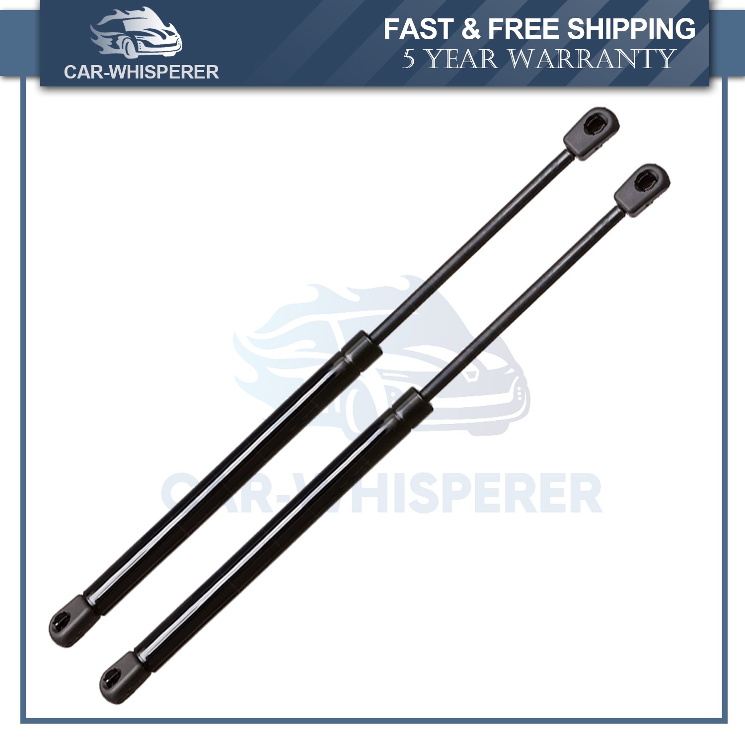 2Pcs Universal 11" Lift Supports Gas Struts 35Lbs Truck Cap Canopy Tool Box Lid