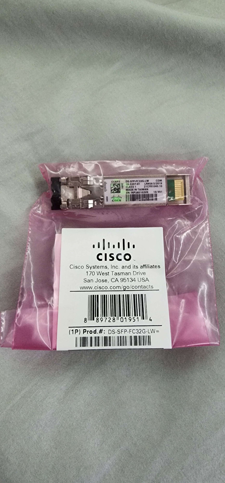 Cisco DS-SFP-FC32G-LW