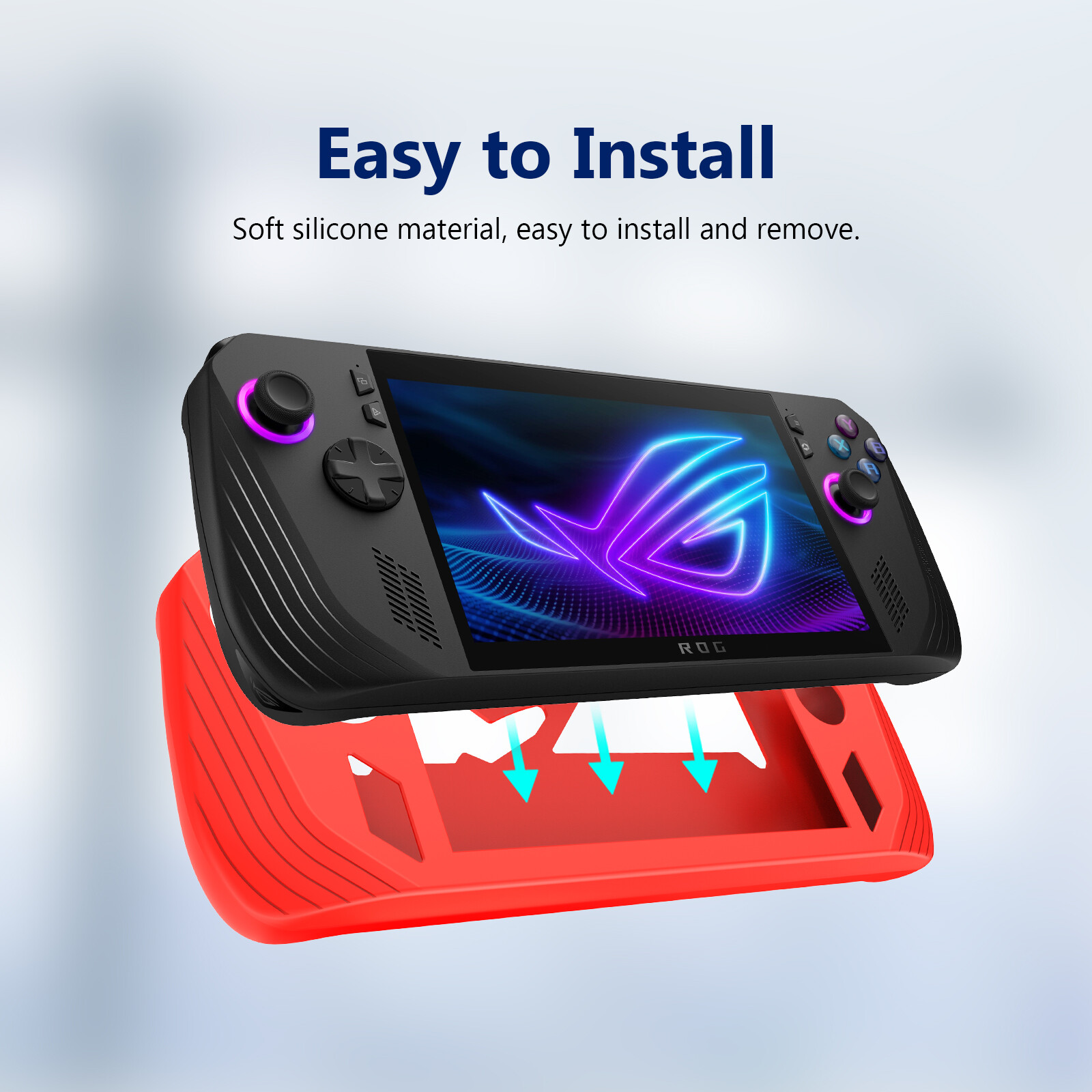 Console Protective Soft Case For ASUS Rog Ally X 2024 Gaming Handheld Accessory