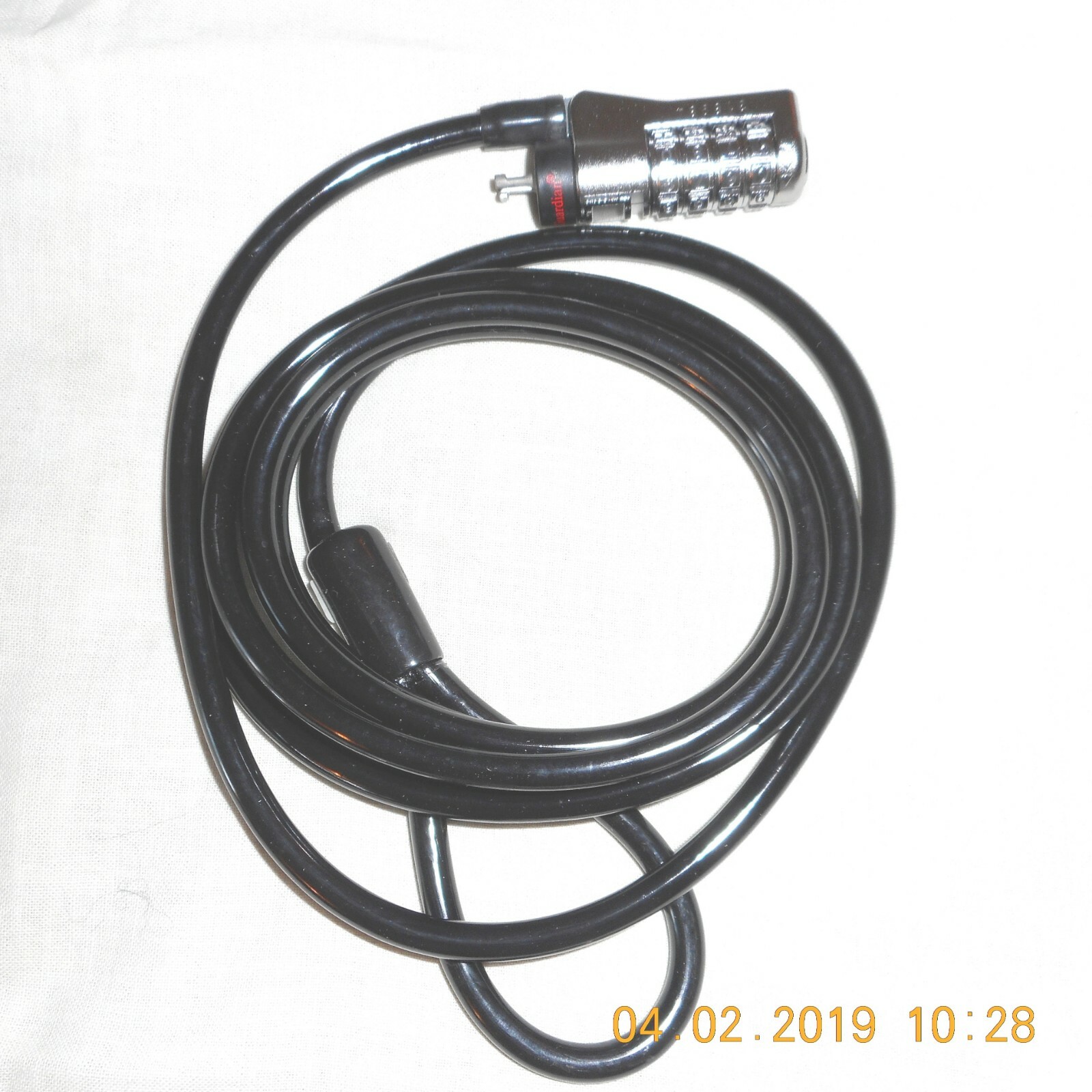 PC GUARDIAN EZOLUTION PRESET COMBO NOTEBOOK PC LOCK #2900-92C