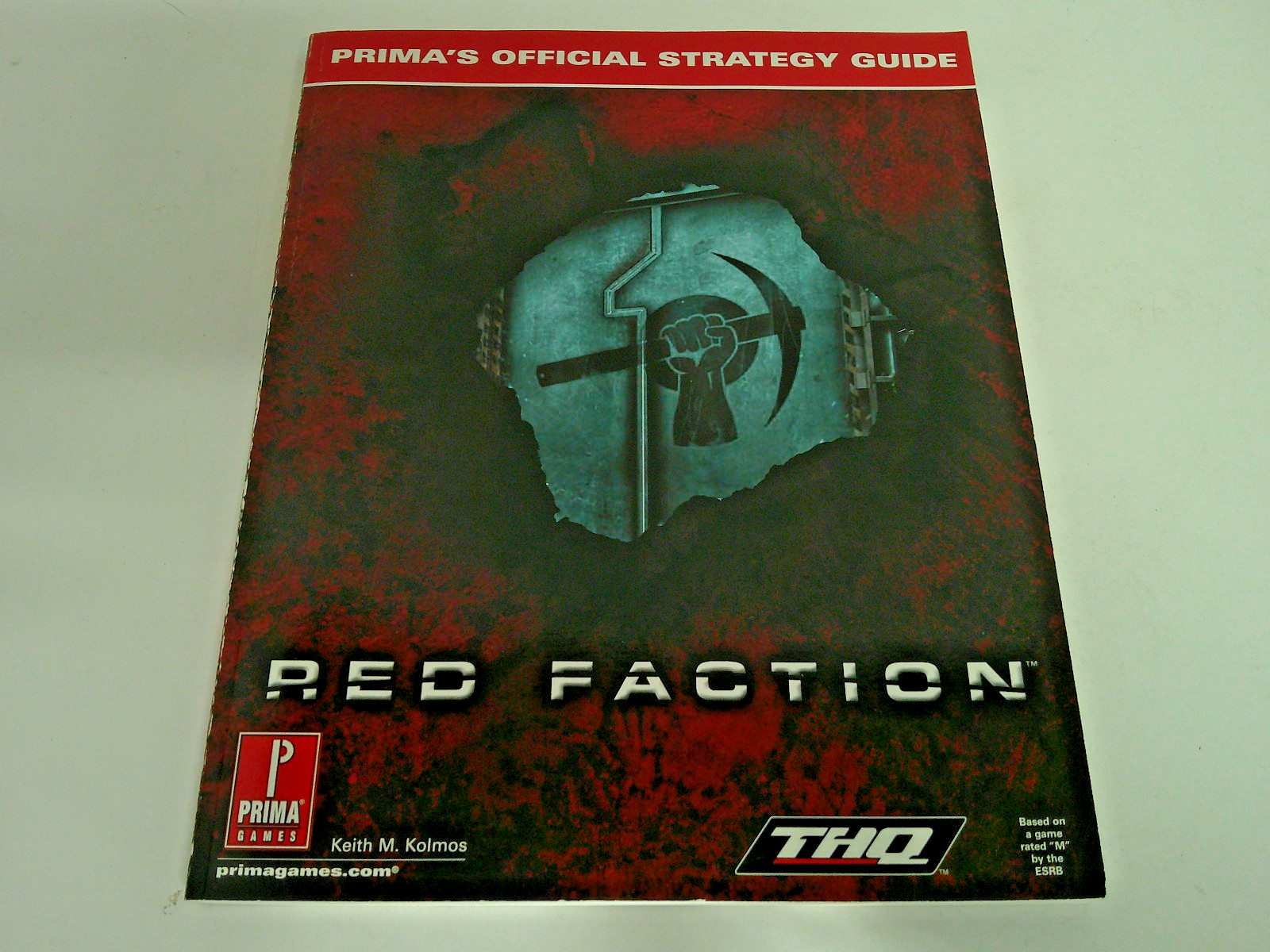RED FACTION PC Video Game Prima's Official Strategy Guide Book by Keith Kolmos