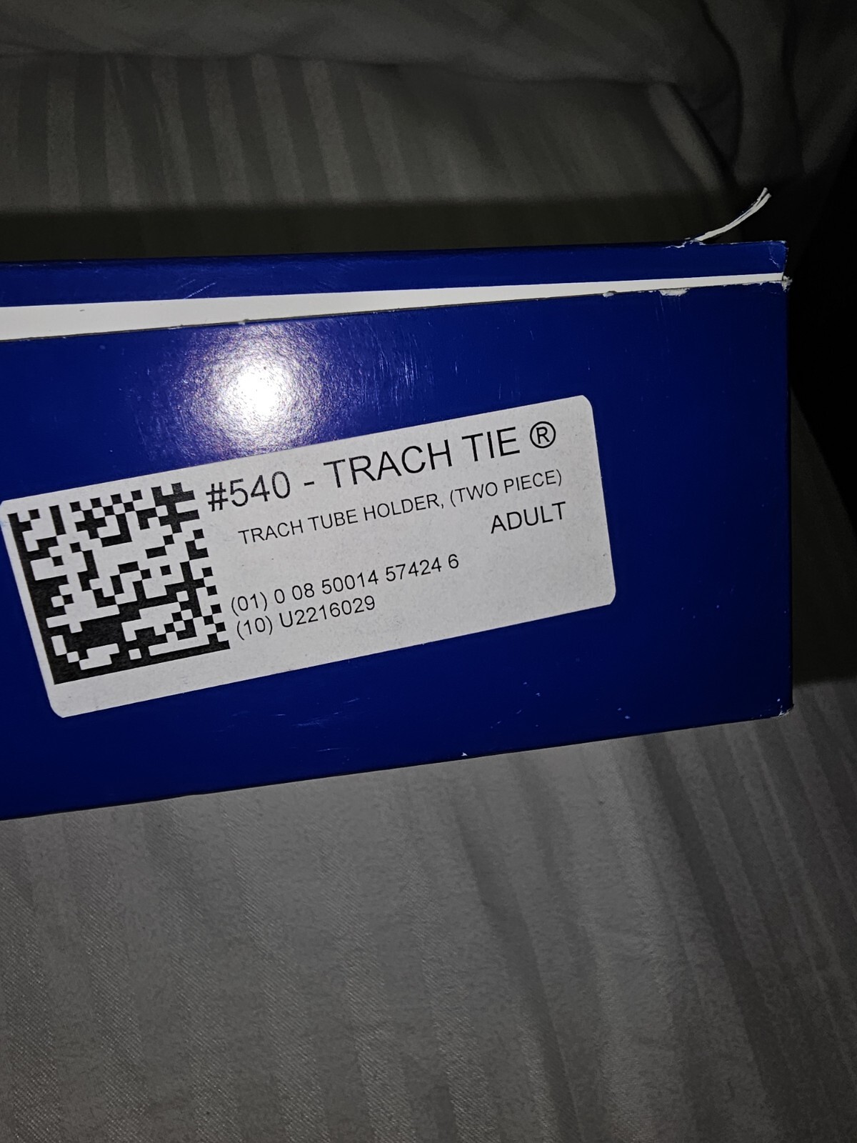 PEPPER MEDICAL TRACH TIE #542