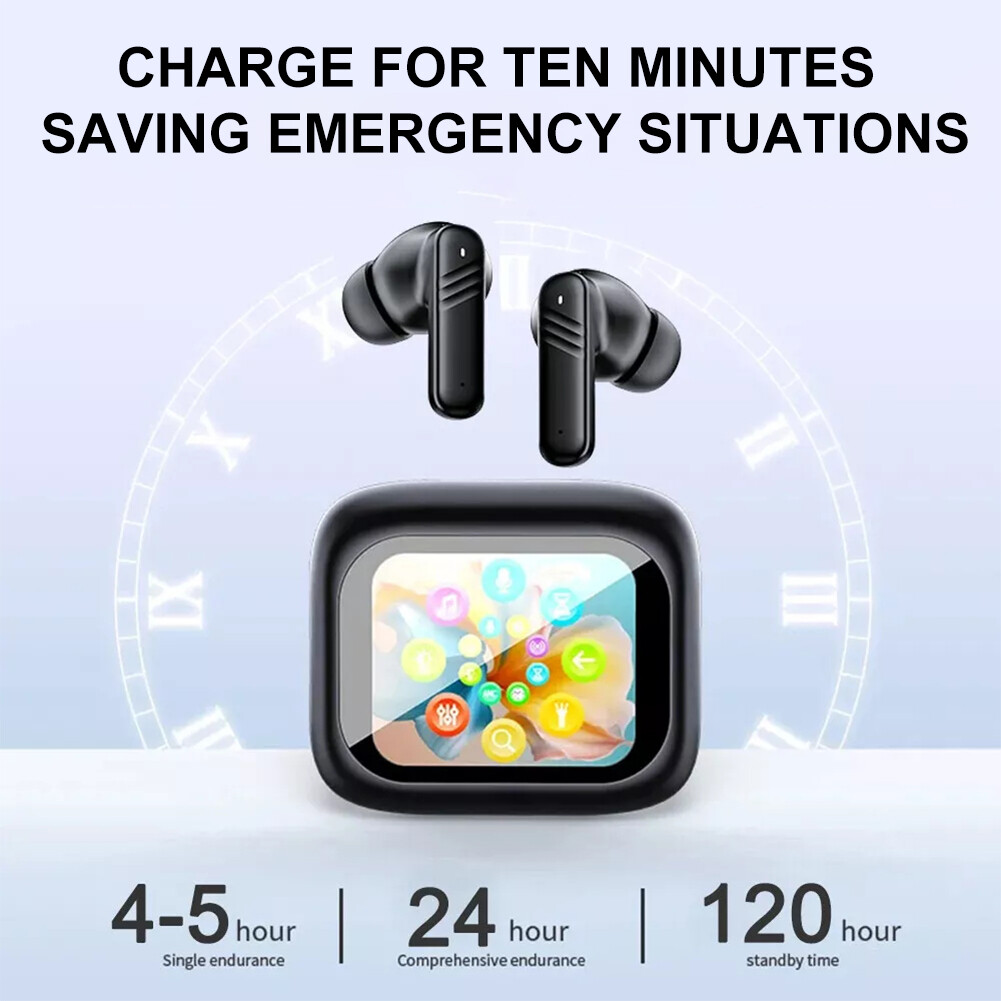 144 Languages AI Smart Real-Time Translation Earbuds With Touch Screen Earphone