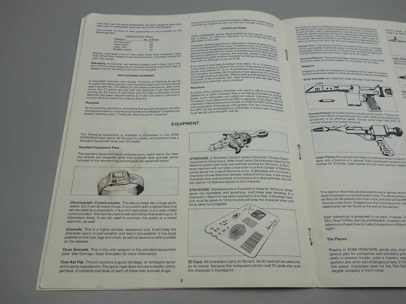 Star Frontiers Roleplaying: Alpha Dawn - Basic Game Rules (TSR)