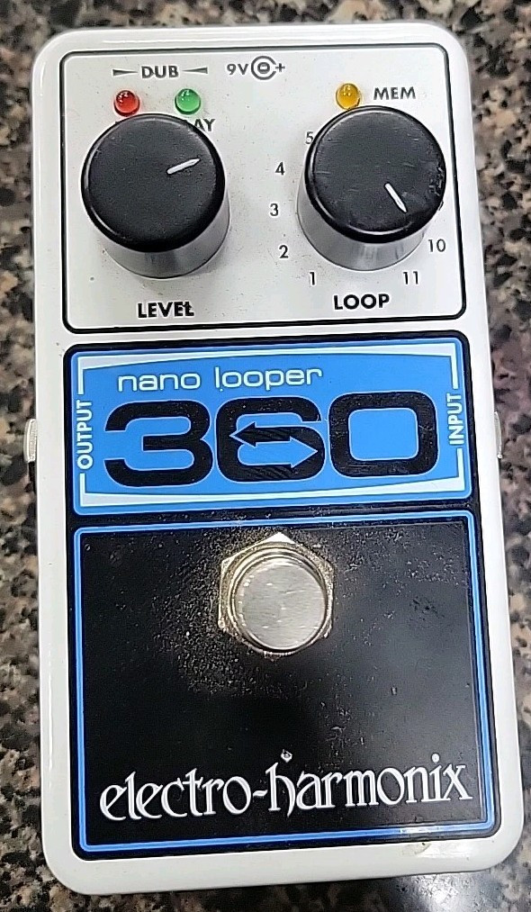 ELECTRO-HARMONIX NANO LOOPER 360 GUITAR PEDAL USA SELLER FREE SHIPPING