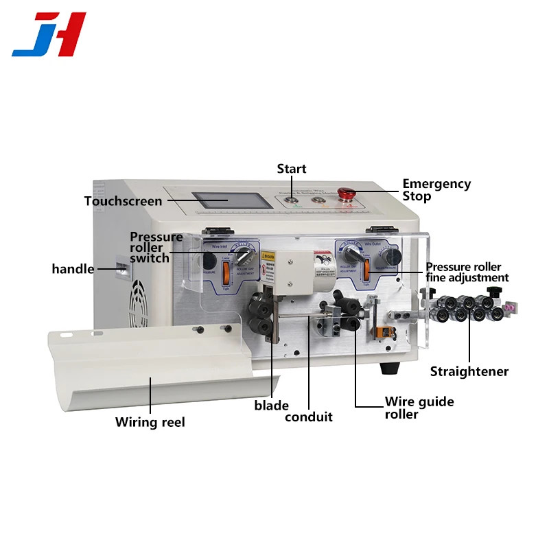 Automatic Wire Stripping Machine JH-608-SDB-S Computer Type Stripping Tool for E