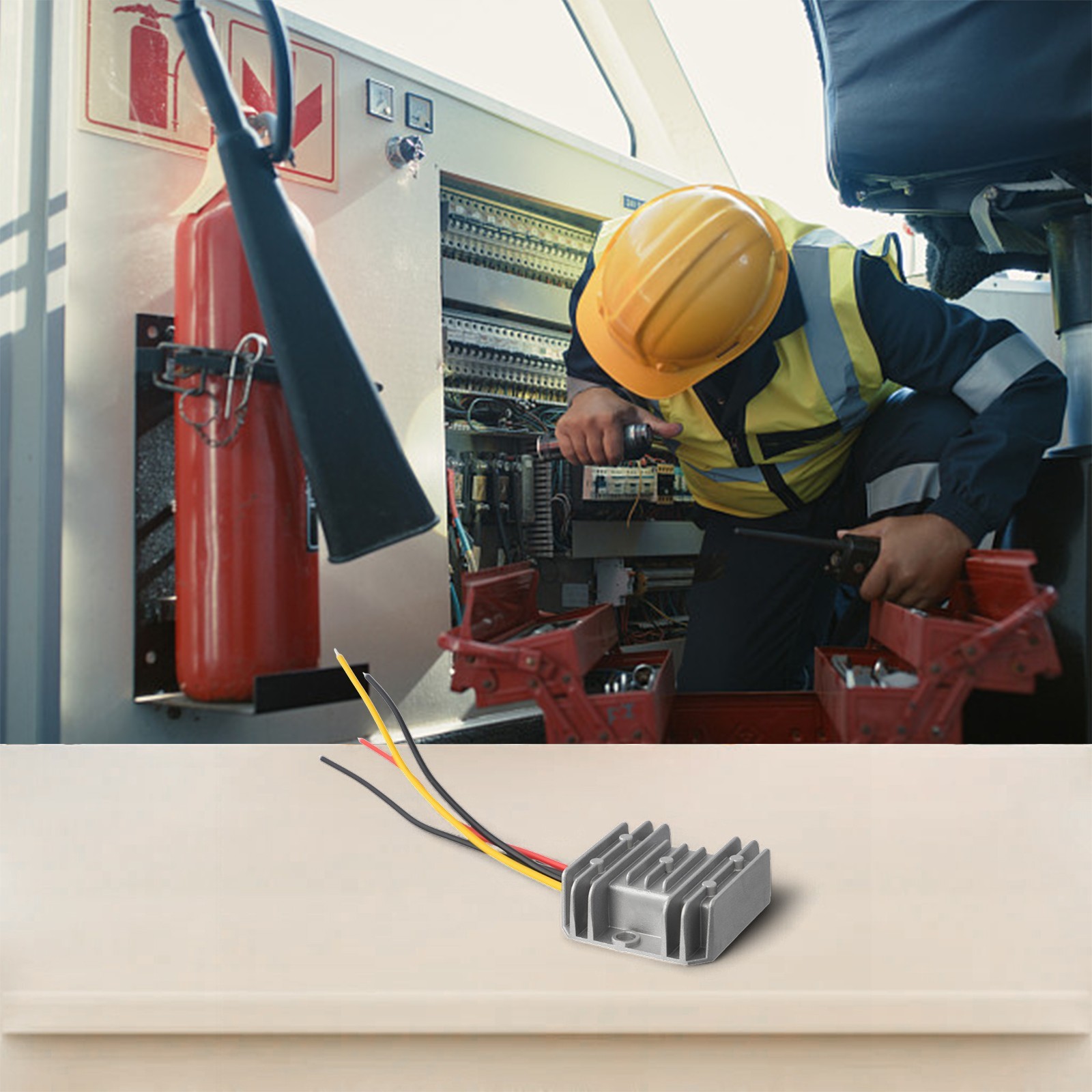 DC Voltage Converter with Overload Protection Suitable for Various Uses