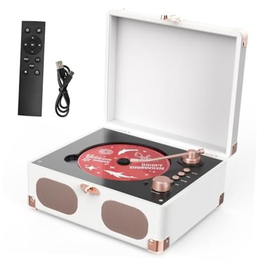 CD Player with Speakers Retro Portable CD Players for Home Music Player with