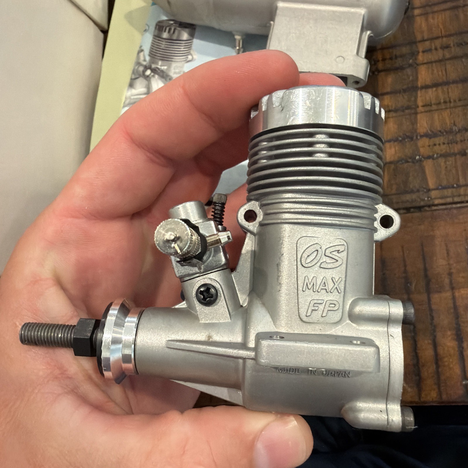 Os Max 40 Fp Nitro Rc Model Airplane Engine NOS New In Box