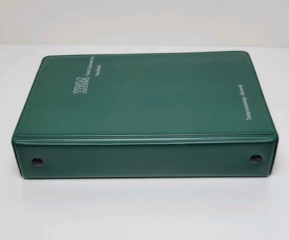 1969 IBM Field Engineering Manual Employee Handbook